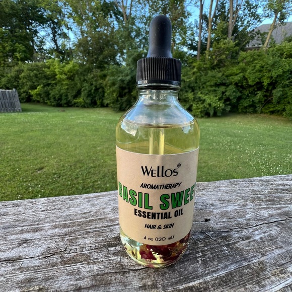 Wellos Basil Sweet essential oil. - Picture 1 of 4